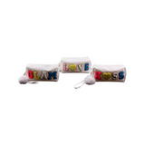 "KISS" Glitter Wristlet Pouch - B312-KISS